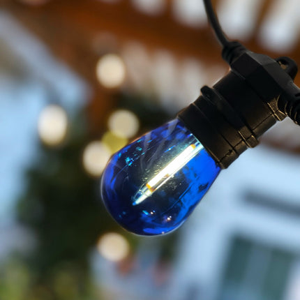 5 ks dekorativní LED žárovka E27 12V teplá bílá 30lm