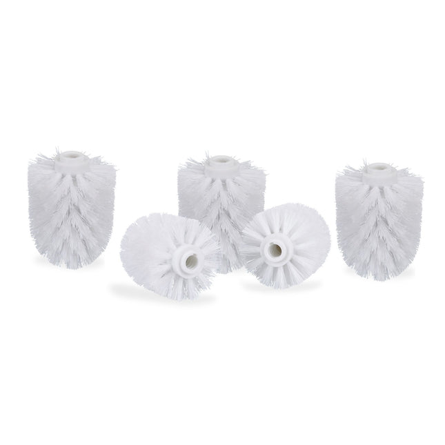 5 replacement toilet brushes
