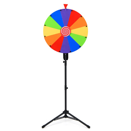 60 cm Adjustable Spinning Wheel with Stand and Accessories