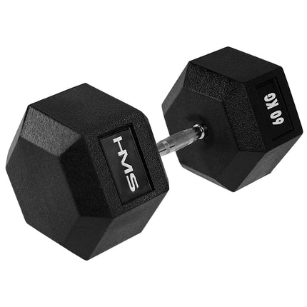 Hexagonální činka 60 kg – odolný ergonomický design