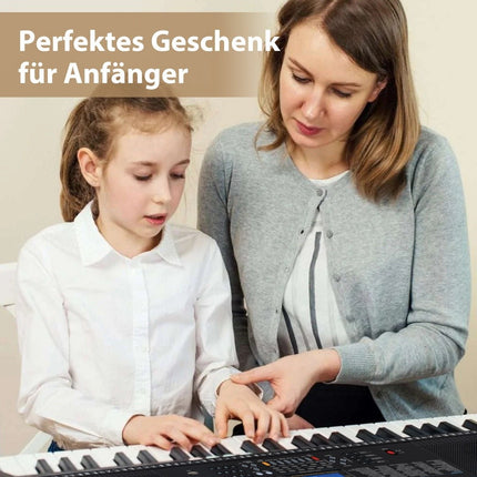 61-Tasten tragbares elektronisches Keyboard mit Ständer & Hocker