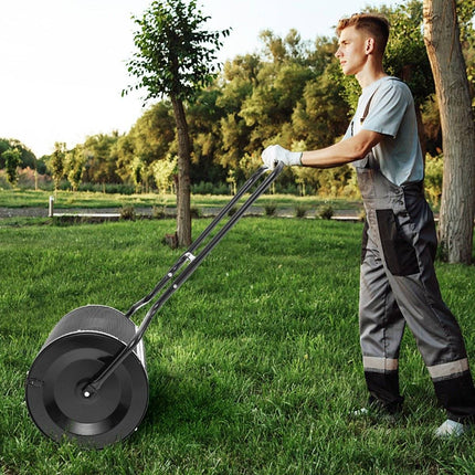 Rozmetadlo kompostu šířky 68cm s vylepšenými bočnicemi a rukojetí do U, černá