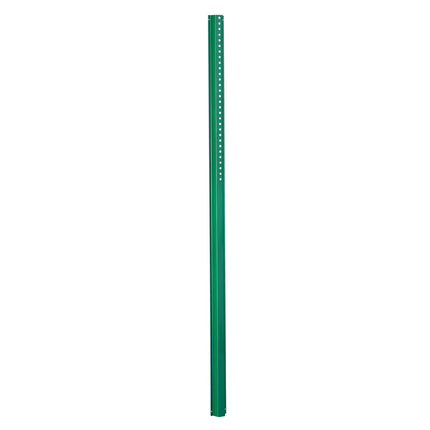 6 Ft U-Channel Sign Posts, 4-Pack Galvanized Steel, Green