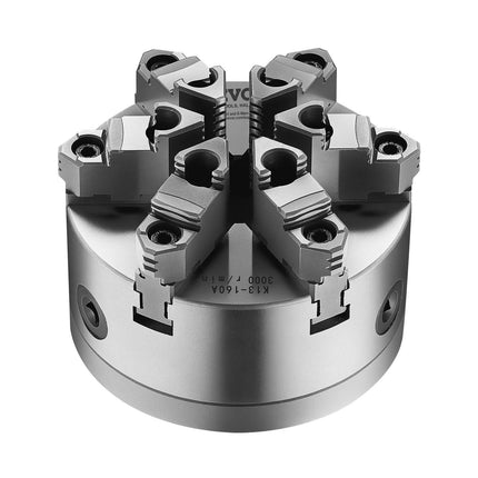 6-Jaw Lathe Chuck 6 in, Self-Centering, D1-4 Mount