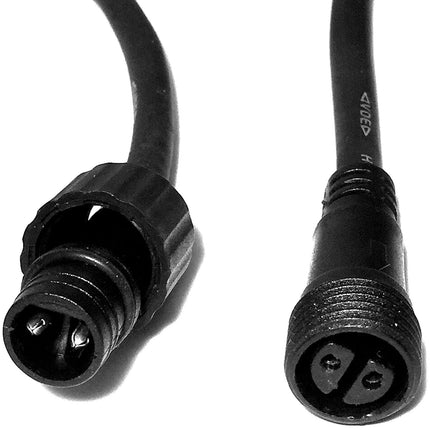 Rozbočovací kabel se 6 zásuvkami, 1 m guma, včetně krytek