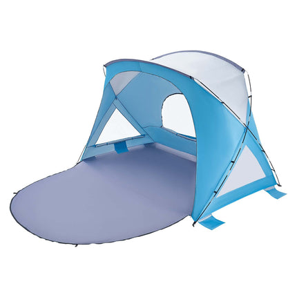 6-Person Beach Tent, UPF 50 Sun Shelter With Carry Bag
