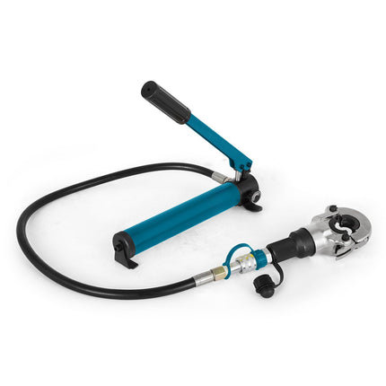 6-Ton Hydraulic Pipe Crimper, V and TH Jaws 12–32 mm