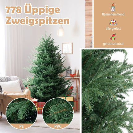 Umělý vánoční stromek 6ft s 240 LED světly