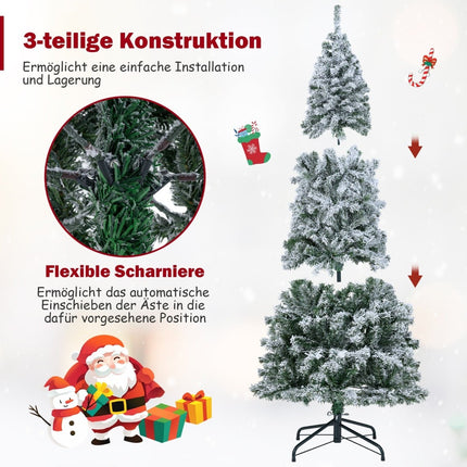 Umělý vánoční stromek 6ft s 260 LED světly