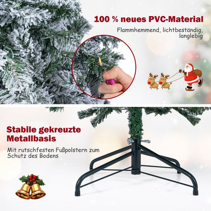 Umělý vánoční stromek 6ft s 260 LED světly