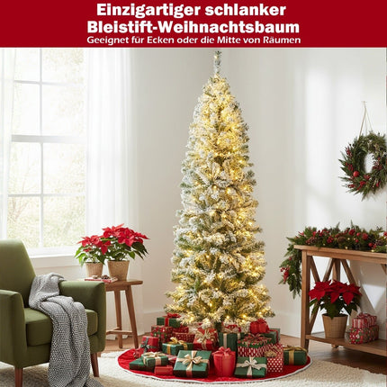 Umělý vánoční stromek 6ft s 260 LED světly