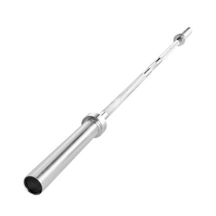 6 ft Barbell Bar, 2-Inch Plates, 500 lb, Chrome Grip