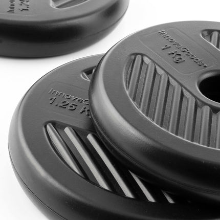 Sada nastavitelných závaží 6 v 1 s cvičebním průvodcem Sixfit InnovaGoods