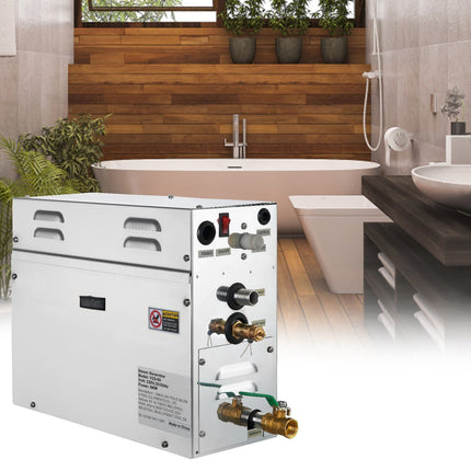 6kW Steam Shower Generator, Digital Display, Timer