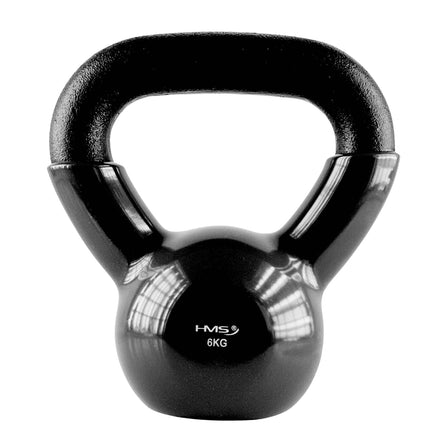 Litinový kettlebell 6 kg – černá