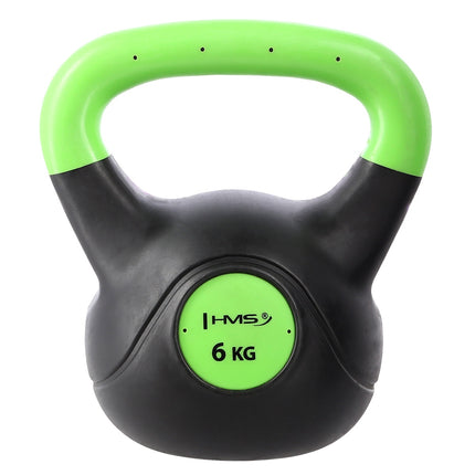 Kompozitní kettlebell 6 kg – odolné fitness vybavení