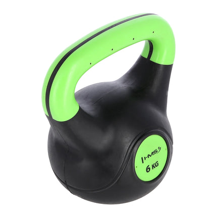 Kompozitní kettlebell 6 kg – odolné fitness vybavení