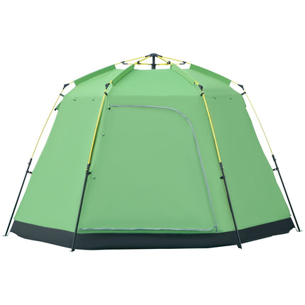 6-person family dome camping tent, waterproof, easy installation
