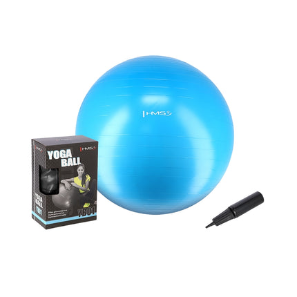 75cm Azurblauer Gymnastikball – Anti-Burst, Rutschfest