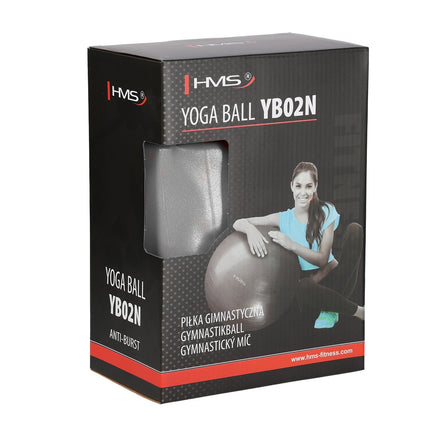 75cm Grauer Gymnastikball – platzfest, rutschfest