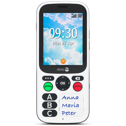 780X 4G černá/bílá