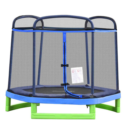 Dětská trampolína 7ft s ochrannou sítí – dovnitř i ven