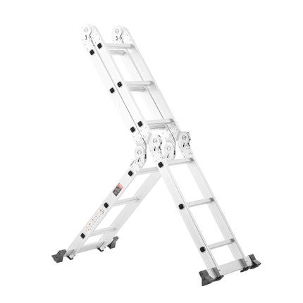 7-in-1 Folding Ladder, 12 Ft Reach, 330 Lb Capacity