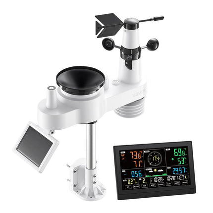 7-in-1 Wireless Weather Station, 7.5 In Display, No WiFi
