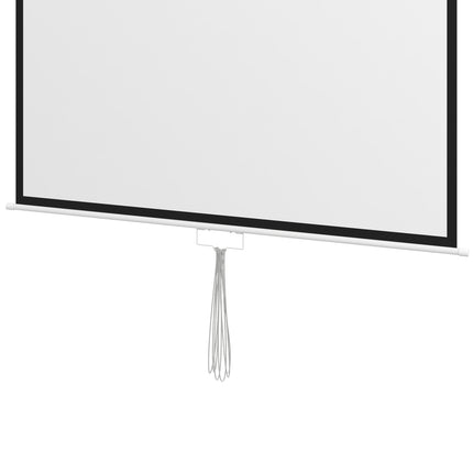 Projekční plátno 85-Inch 4K HD, poměr 1:1, pozorovací úhel 160°