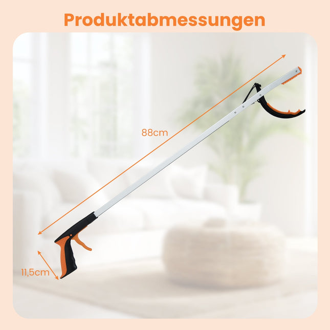Sada teleskopických podavačů 88 cm, hliník, protiskluzové čelisti