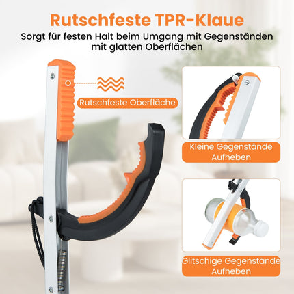 Sada teleskopických podavačů 88 cm, hliník, protiskluzové čelisti