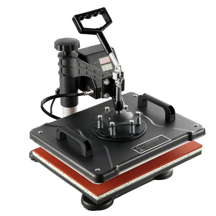 8-In-1 Heat Press Machine, 12x15 In, Digital Swing-Away