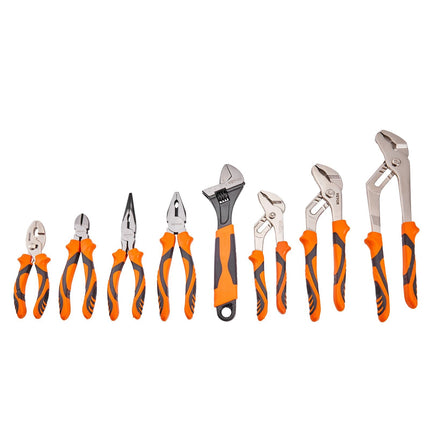 8-Piece Pliers Set, High Carbon Steel with Tool Bag