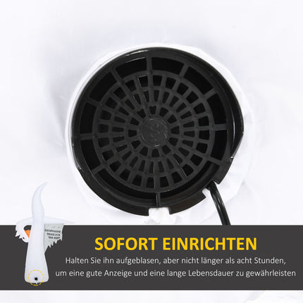 Nafukovací LED halloweenský duch 8ft na dekoraci dovnitř i ven