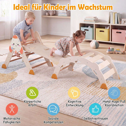 8-in-1 Rocket-Themed Foldable Climbing Toys for Toddlers