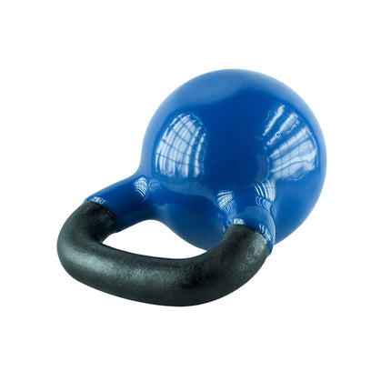 Litinový kettlebell 8 kg – modrý