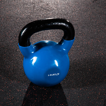 Litinový kettlebell 8 kg – modrý