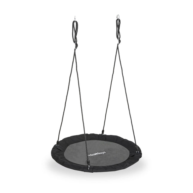 Ronde nestschommel van 90 cm - Zacht, met schuim bekleed frame