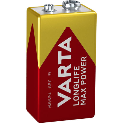 Alkalická baterie 9V, dlouhá výdrž pro vaše zařízení