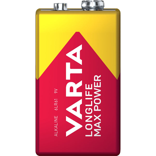 Alkalická baterie 9V, dlouhá výdrž pro vaše zařízení