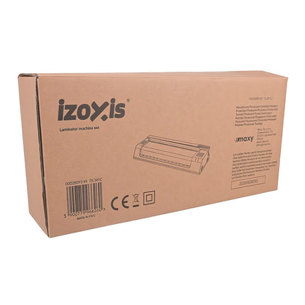 A3 Laminator 430 W with Guillotine and Corner Rounder, 110 Pouches, Hot/Cold