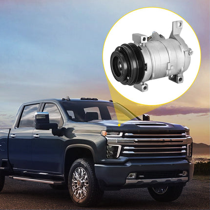 A/C Compressor With Clutch for 2000–2014 GM 4.8–6.2L