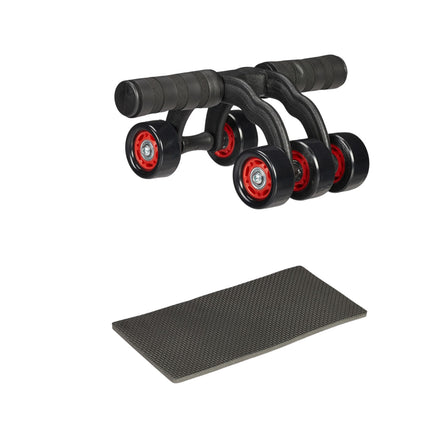Ab Roller with Knee Mat – 5 Wheels for Core Training