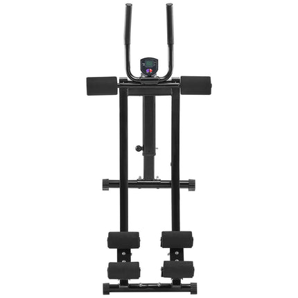 Ab Workout Machine, Dual-Track, Foldable, 440 lb