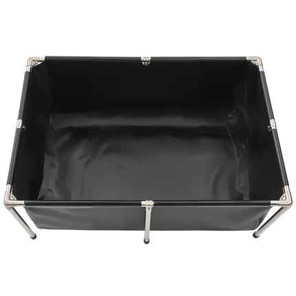 Above-Ground Fish Pond 126.8 Gal, Foldable PVC Tank