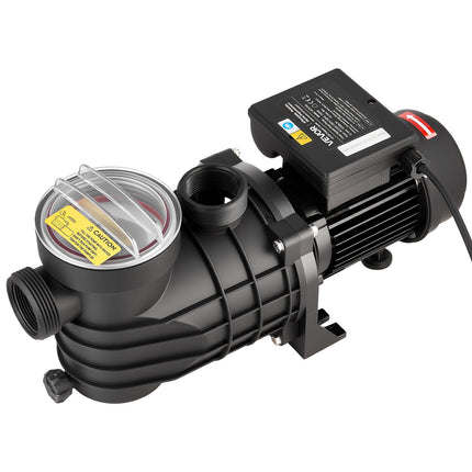 Above Ground Pool Pump 250W, 11,700 L/H, Basket