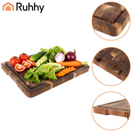 Acacia Wood Cutting Board 43x33x3cm – Thick and Durable