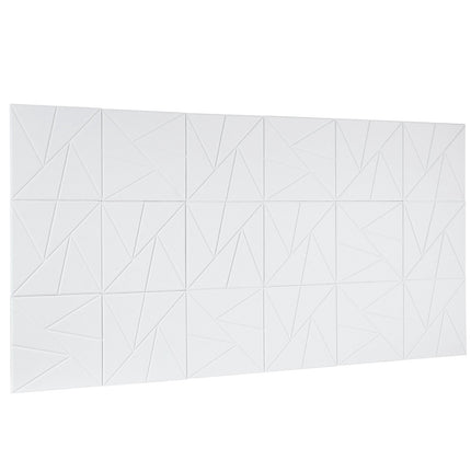 Acoustic Panels, 18-Pack 12x12 Self-Adhesive Polyester