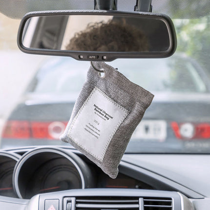 Activated Charcoal Air Purifying Bags InnovaGoods Bacoal, Pack of 2