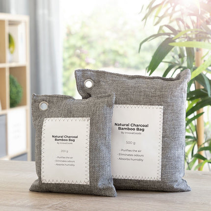 Activated Charcoal Air Purifying Bags InnovaGoods Bacoal, Pack of 2